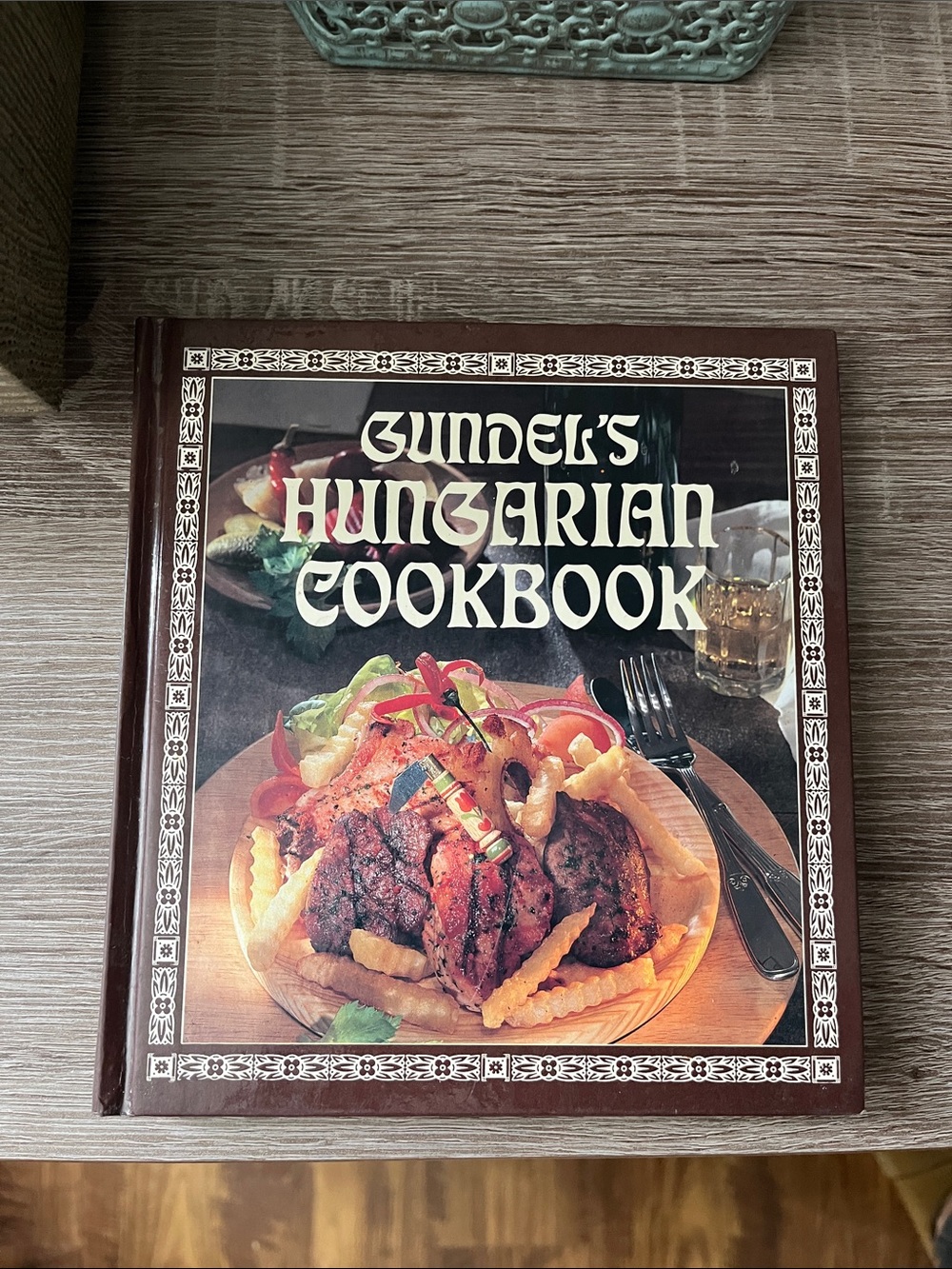 Authentic Gundel’s Hungarian Cookbook — Brown Cover